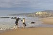 along ocean