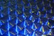 blue shining metal texture