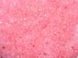 Pink bath salt