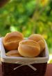 Basket with ready bread