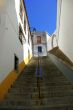 old cobblestone street