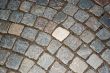 old pavement pattern