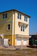 beach construction yellow home