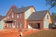 new brick front home