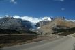 Visitor center, Mountains and lateral moraine