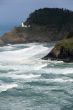 Heceta Head Lighthouse & surf