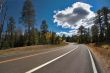 Cloud above highway.