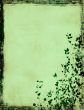 grunge foliage frame