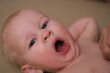 yawning baby