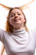 happy young woman