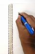 Notepad and pen