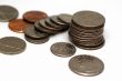Piles of coins