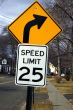 Speed limit sign