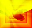 Yellow & orange abstract