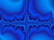 Blue abstraction pattern