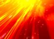 Space fiery abstract