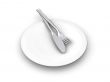 Plate with cutlery