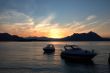 yachts lake dawn