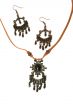 Necklace and earrings