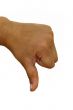 Thumbs down