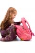 Girl with backpack