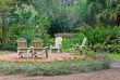 elevated garden patio