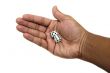 Pair of dice in a hand