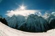 Dombai.Winter day.