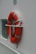 Life preserver on cruise ship