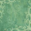green artistic frame