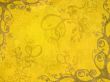 yellow artistic frame