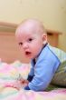 Baby on bed #2