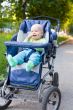 Baby in sitting stroller #10