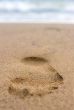 footprint on sand #2