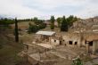 Italian town Pompeii view on ruins #1