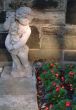 Statue of Child in Garden