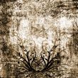 Floral grunge