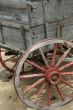 Old wagon, 19th century homestead