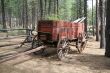 Old red wagon