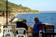 Aegean Sea. Cafe