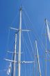 Mast of yachts