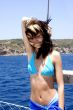 Girl on a yacht