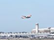 jet plane in flight - take off from airport 6