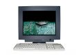  isolated computer monitor with technology scene concept