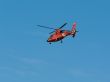 US Coast Gaurd helicopter in flight
