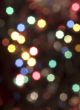 christmas blured lights