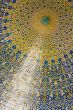 Dome of the mosque, oriental ornaments from Isfahan, Iran