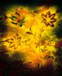 grunge flowers