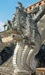 Sculpture of naga ? mythical creature in eastern mythology