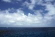 white boat in distance